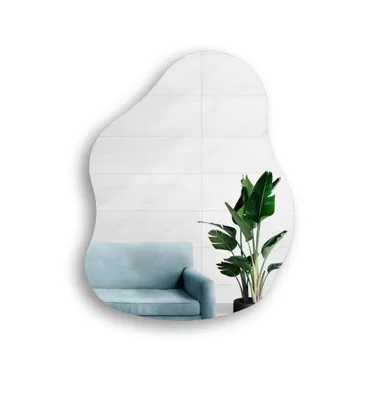 Zdjęcie produktu dla Lustro dekoracyjne plama STONE 100x129 nieregularne organiczne ścienne