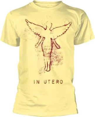 Produktbild von Nirvana - "In Utero" T-Shirt für Herren PH3814 (S) (Gelb)