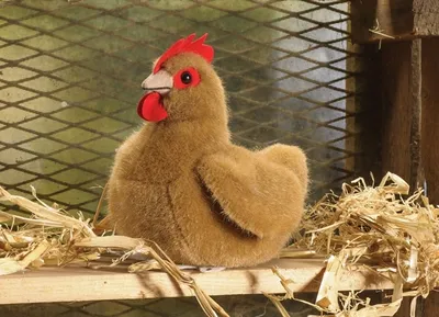 Produktbild von Kösen Huhn rotbraun 14 cm
