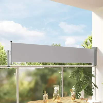 Immagine prodotto di Vidaxl Garden Bildschirm ausziehbar 60x300 cm Grau