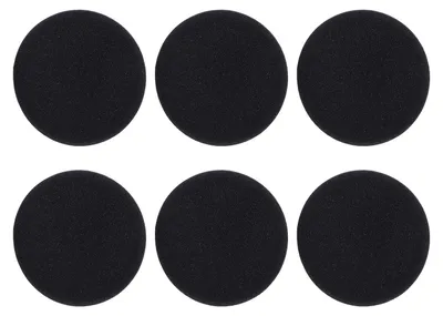 Immagine prodotto di 6 cuscinetti di ricambio per le cuffie Evolve 20 20se 30 30II 40 65 65+, cuscinetti per le orecchie, comfort per tutto il giorno, memory foam