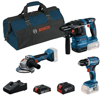 Produktbild von Bosch Professional AMPShare 18V 3-Tool-Kit