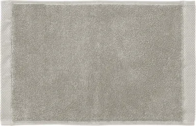 Productafbeelding van Heckettlane premium gastendoek, 30x50 cm - 6 stuks - Grijs - Gemaakt van 100% katoen