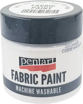 Obrázek produktu pro PENTART barva na textil - barva na textil 50ml - bílá