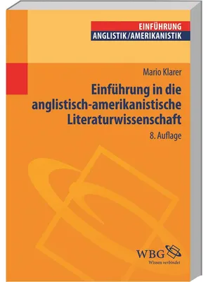 Imagen del producto de Einführung in die anglistisch-amerikanistische Literaturwissenschaft