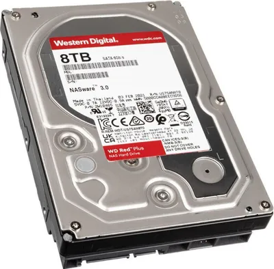 Obrázek produktu pro Western Digital Red Plus 3,5" 8TB Serial ATA III