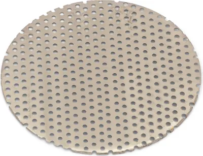 Produktbild von NKLaus 10 Stück Silberne Weihrauchbrenner Räuchersieb Ersatzgitter Durchmesser 5cm 1206