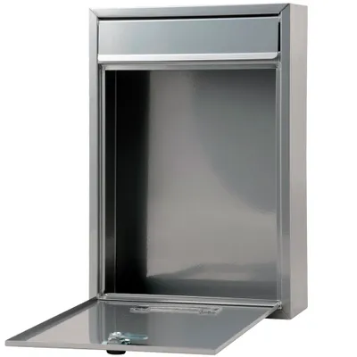 Produktbild von MONZANA® 6x Briefkasten Wandbriefkasten Briefkastenanlage Postkasten Stahl, Farbe:silber