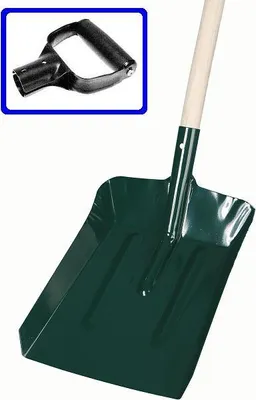 Produktbild von Kard łopata do węgla nr 4 z trzonem drewnianym uchwyt typu "dy" metal