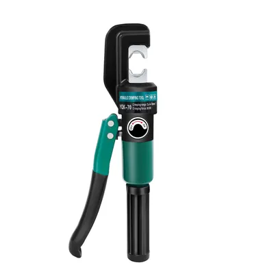 Zdjęcie produktu dla Szczypce hydrauliczne do zaciskania szczypce do zaciskania szczypce do zaciskania rur prasa ręczna narzędzia ręczne zestaw narzędzi do zaciskania siła zaciskania do miedzianych i aluminiowych końcówek kablowych