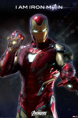 Produktbild von Pyramid Avengers Endgame I Am Iron Man Poster 61x91.5cm.