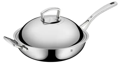 Immagine prodotto di WMF Multiply Wok mit Edelstahldeckel, 32 cm 3201001440