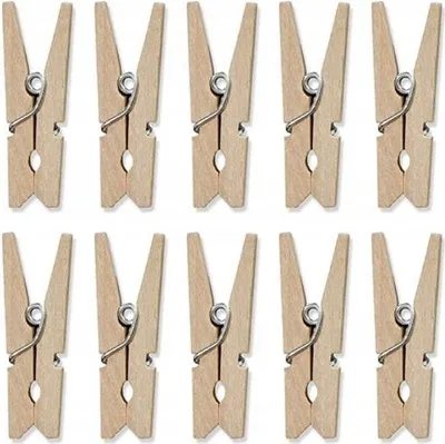 Immagine prodotto di Fibbie di legno in legno naturale 10pz