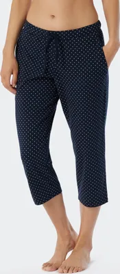 Produktbild von Schiesser Damen Hose 3/4 Gr. 42 dunkelblau-gem.