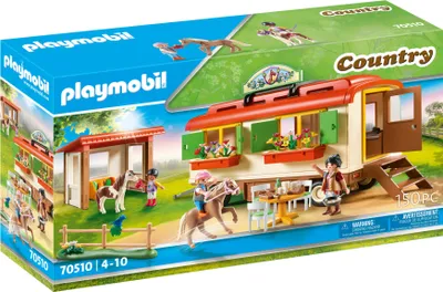 Produktbild von PLAYMOBIL Country 70510 Ponycamp-Übernachtungswagen
