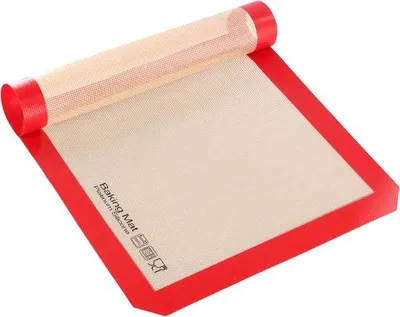 Immagine prodotto di Tappetino in silicone, 42x29,5 cm, antiscivolo, per fondente/pasticceria/pizza