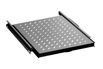 Produktbild von Digitus Ausziehbarer Fachboden für 483 mm (19")-Schränke, Schwarz