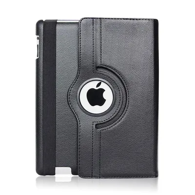 Produktbild von Hülle für iPad Air 13 zoll M4 2026 - Schutzhülle Schwarz Case 360° drehbar Vollständiger Schutz Hochformat Querformat Elastischer Verschluss Phonillic