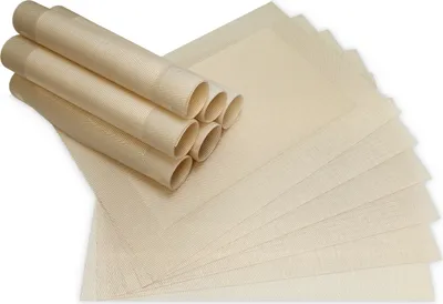 Produktbild von Tischsets BORDA 12er Set Champagner als Tischuntersetzer