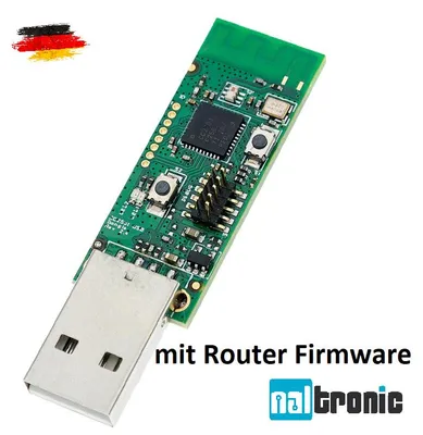 Produktbild von CC2531 ZigBee USB Stick für ioBroker, FHEM, openHAB, zigbee2mqtt Router Firmware