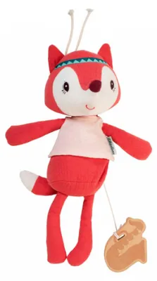 Image de Lilliputiens Alice la renarde, peluche musicale