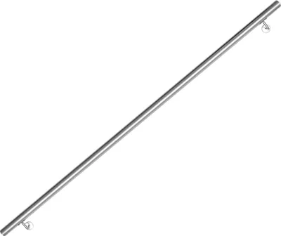 Immagine prodotto di Corrimano in acciaio inox TolleTour 50 - 200 cm ringhiera per scale per interni ed esterni ringhiera a muro per scale in tubo di acciaio inox V2A, con materiale di montaggio, lunghezza: 180 cm