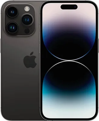 Produktbild von Apple iPhone 14 Pro, 15,5 cm (6.1"), 2556 x 1179 Pixel, 1 TB, 48 MP, iOS 16, Schwarz