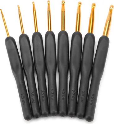 Obrázek produktu pro Háček na háčkování, hladký, do sady háčků Easy Carry Hook Kit, tenká linie pro těžké háčkování