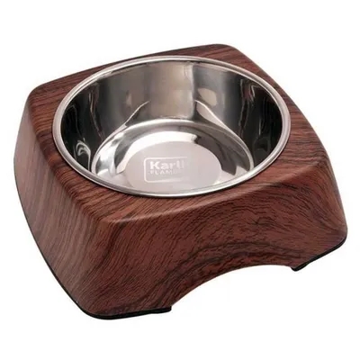 Produktbild von Karlie - Napf Kulho Wood Palisander 1400Ml
