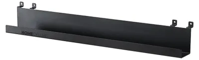 Produktbild von HOME DELUXE Regal für Akustikpaneel RESONA - 50 x 5 cm schwarz Matt| Wandregal, Wandorganizer, Schweberegal, KI-generiertes Bild