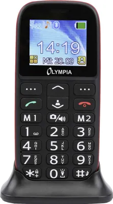 Obrázek produktu pro OLYMPIA BELLA - Mobilní telefon - slot microSD - Černá
