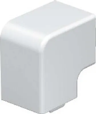 Produktbild von OBO BETTERMANN OBO Flachwinkelhaube WDK HF40040RW 40x40mm PVC reinweiss RAL9010 6192831