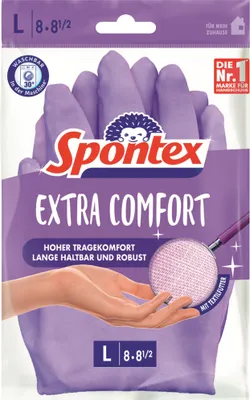 Produktbild von Handschuh Extra Comfort 12307018 Gr. 8 Packung mit 10 Stück