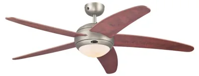 Image de Westinghouse Ventilateur de plafond avec éclairage et télécommande Bendan Étain