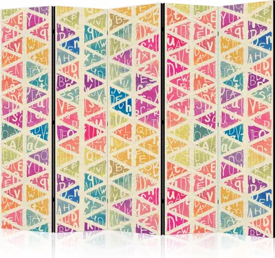 Immagine prodotto di Schermo monofacciale Sfondi e motivi 225x172 cm 5 pezzi bianco