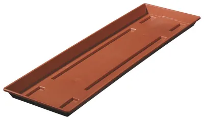 Zdjęcie produktu dla Duża podkładka pod doniczkę, kolor: terakota; długość: 60 cm