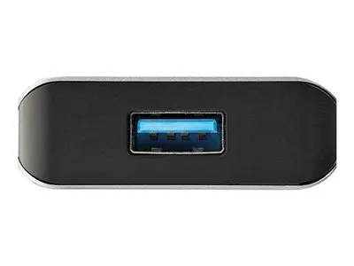 Obrázek produktu pro StarTech.com HB31C2A2CB, USB 3.2 Gen 2 (3.1 Gen 2) Type-C, USB 3.2 Gen 2 (3.1 Gen 2) Type-A, USB 3.2 Gen 2 (3.1 Gen 2) Type-C, 10000 Mbit/s, Černá, Šedá, Hliník, Plast, 0,25 m