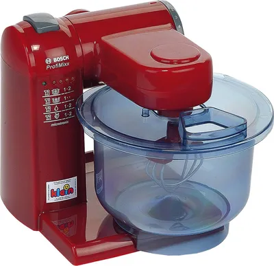 Produktbild von Theo Klein 9556 Bosch Küchenmaschine | Batteriebetriebene mit 2 Geschwindigkeitsstufen Maße: 20 cm x 22 Spielzeug für Kinder ab 3 Jahren