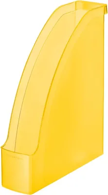 Image de Leitz 2476-00-10 Porte-revues Plus A4 givré jaune