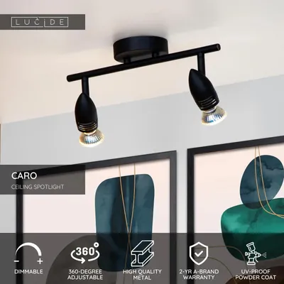 Productafbeelding van CARO 13955/02/30 spot reflectorlamp van Lucide