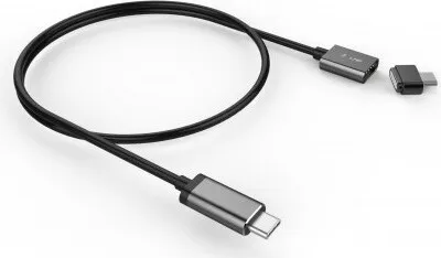 Produktbild von LMP 17463 - USB-Kabel (3 m, USB C, USB C, Silber)