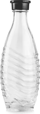 Obrázek produktu pro SodaStream 1047106980, Lahev na sycení CO2, Černá, Průhledná, 0,75 l, 1 kusů, CE, 265 mm