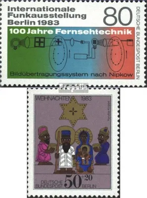 Produktbild von Briefmarken Berlin (West) 1983 Mi 702,707 (kompl.Ausg.) postfrisch Funkausstellung