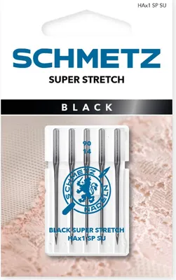 Obrázok produktu pre Ihly pre overlocky HAx1 SP SU VDS 90 BLACK SUPER STRETCH