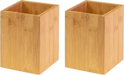 Obrázok produktu pre Organizér do kuchyne z bambusu – štvorcový – 135 x 10 x 10 cm – svetlohnedý