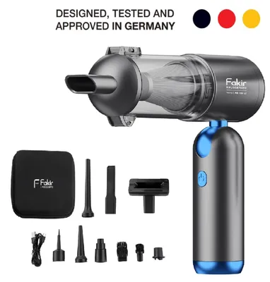Obrázek produktu pro Fakir 29 93 003, Suchý, EPA, Filtrování, Bezsáčkové, Modrá, Šedá, 0,15 l