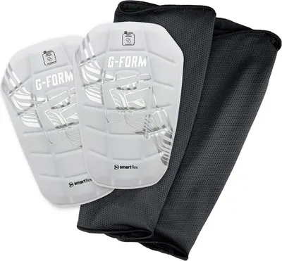 Produktbild von G-Form Pro-S Blade Schienbeinschoner - Weiß / Silber | Größe: L
