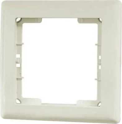 Produktbild von Mutlusan Daria 1-fach Rahmen für 1 Steckdose Schalter Dimmer weiss