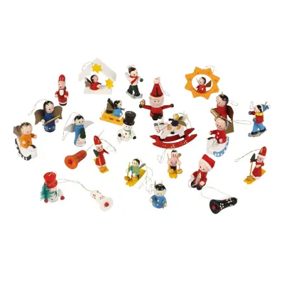 Image de Jouets en forme de sapin de Noël, 24 pièces