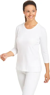 Produktbild von Leiber Damen Shirt mit 3/4 Ärmel 08/2529/01 Weiß-XXL